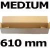 1-pack 30x Faltkarton Versandhülse 610x105x105mm Sehr Stabil 2wellig