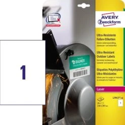 Avery Zweckform Folienetikett L7916-10 210x148mm 20 St./Pack. -Tesa Geschäft f9dfc275 51fd 439f b40f eaa650c41d5d 2