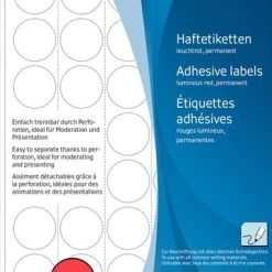 Herma Markierungspunkte Ø 13 Mm, Leuchtrot, 1.848 Etiketten, Permanent Haftend, Für Handbeschriftung -Tesa Geschäft fccca626 ef92 48db b18e 306628a2e57f 2