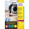 Avery Zweckform Plakette L7804-10 Ablösbar 30mm Ws 240 St./Pack.