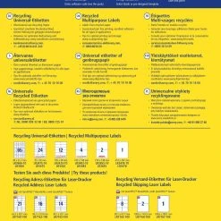 Avery Zweckform LR3657 Recycling Universal-Etiketten, A4, 48,5 X 25,4 Mm, 100 Bogen/4.000 Etiketten, Naturweiß 12 Avery Zweckform LR3657 Recycling Universal-Etiketten, A4, 48,5 X 25,4 Mm, 100 Bogen/4.000 Etiketten, Naturweiß -Tesa Geschäft ff31e863 8dae 4f11 b9f7 392c7a0a2ef0 scaled