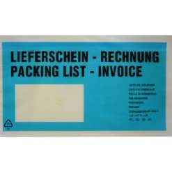 1-pack 1000x Dokumententaschen *Lieferschein/Rechnung* DIN Lang 235x130mm Orange -Tesa Geschäft ff4bddce 653e 4a32 ab05 43581247a9dd 5